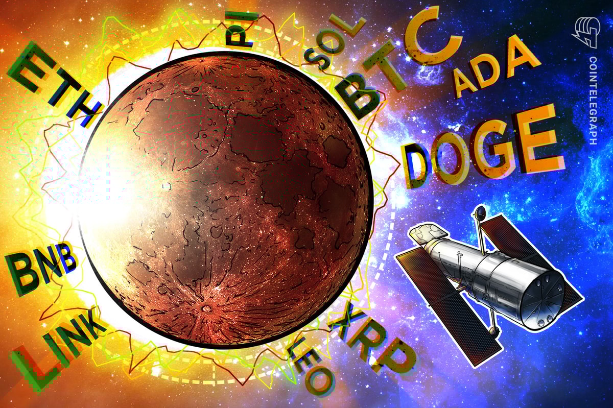 BTC, ETH, XRP, BNB, SOL, ADA, DOGE, PI, LEO, LINK